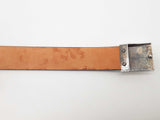 Louis Vuitton Brown Monogram Coated Canvas Leather Belt Size 70/28 Do0726lxzde