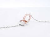 Tiffany & Co. Interlocking Circles Silver Bracelet 3 Grams 6 - 7 Inch Fw0525lrxdu