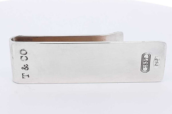 Tiffany & Co. 1837 Sterling Silver Money Clip 24.2 Grams Eb0924rxsa