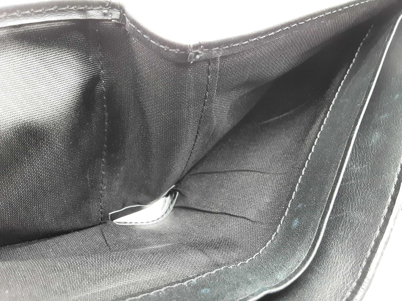 Mcm Black Visetos Coated Canvas Bifold Wallet Do0925ixde