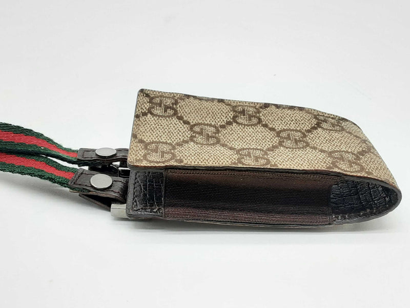 Gucci Gg Supreme Ipod Case Web Strap Do0924rxde