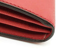 Michael Kors Red Saffiano Leather Envelope Crossbody Wallet Eb0925oxsa