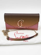Christian Louboutin Loubi54 Aftersun Gradient Satin Clutch Eb1225rxzdu