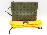 Mcm Khaki Moss Visetos Crossbody Pouch Sd0826oorde