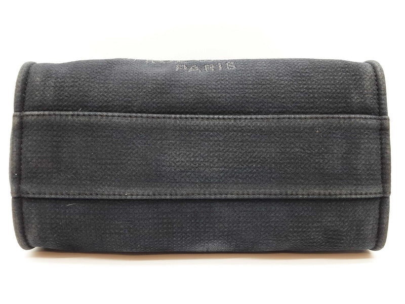 Chanel Deauville Black Shopping Tote Do0825lrxzde