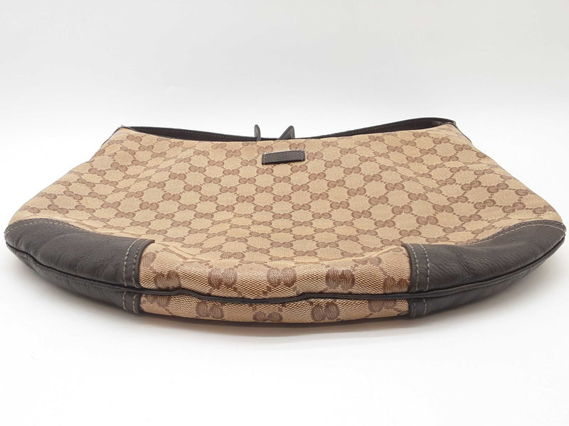 Gucci Princey Tan Gg Crystal Coated Canvas Hobo Bag Do1125orxde