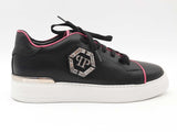 Philip Plein Hexagon Low Black Size 40 Aa0626lzxsa