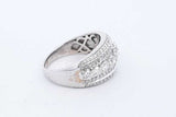 1.83cttw Diamond Ring In 14k White Gold 7.4 Grams Size 9.25 Eb0226exzde