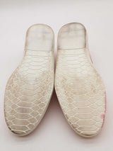 Jimmy Choo Studded Star Pink Leather Slip On Sneakers Size 43 Eb1225lexde