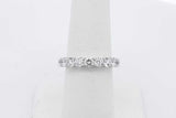1.44cttw Lab Grown Diamond Ring In 14k White Gold 2.2 Grams Size 6.5 Eb0826rcrsa