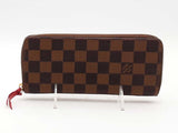 Louis Vuitton Clémence Wallet Damier Ebene Aa0826orzsa