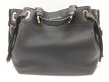 Michael Kors Greta Black Leather Tote Bag Do0525sxde