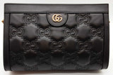 Gucci Gg Matelasse Black Leather Chain Shoulder Bag Eb0526lxxzde
