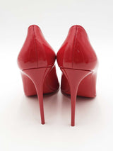Christian Louboutin Red Patent Leather Kate Pumps Size 39 Eb0426oxzsa
