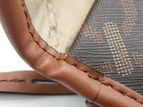 Michael Kors Brown Logo Coated Canvas Flat Pouch Do0926orde