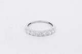 0.91cttw Lab Grown Diamond Ring 14k White Gold 1.6 Grams Size 6.75 Eb0826prxsa