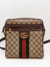 Gucci Gg Supreme Monogram Canvas Ophidia Crossbody Messenger Bag Eb0726wxzde