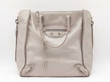 Balenciaga Papier A-4 Zip-around 2-way Bag In Light Grey Leather Fw0726ozxdu