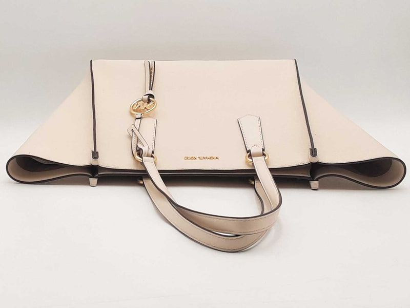 Michael Kors Kris Large Zip Top Tote White Aa0425wrsa