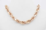 14k Yellow Gold Rope Chain Necklace 35.5 Grams 18 Inch Eb0226oxxzsa