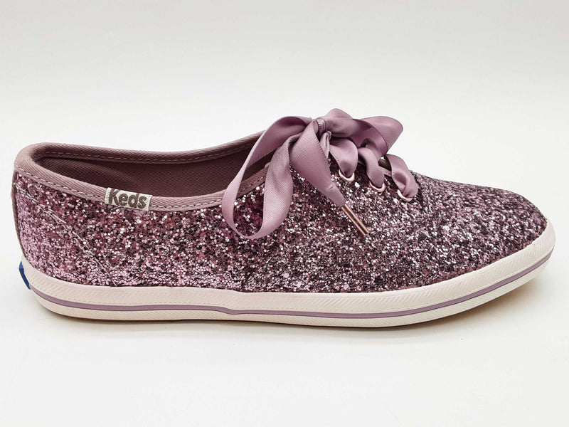 Kate Spade X Keds New York Champion Glitter Purple Shoes Size 5.5m W Do0625lrde