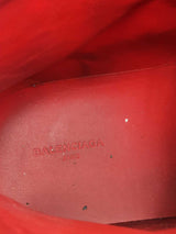 Balenciaga Red Arena Hightop Sneakers Size 42