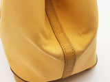 Hermes Garden Party 36 Jaune Yellow Canvas Leather Tote Bag Do0226oxzxde