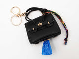 Mini Barkin Bag Doggie Waste Bag Dispenser Charm In Black Fw1025cdu