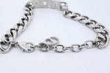 Christian Dior Dio(r)evolution Chain Link Bracelet 37.2g 9.5 Inch Eb1025oxade