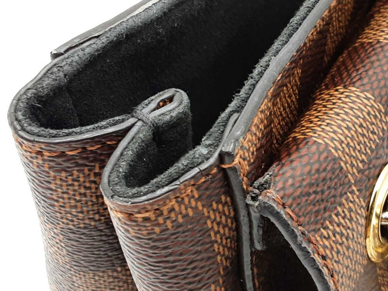 Louis Vuitton Vavin Shoulder Bag In Damier Ebene Coated Canvas Fw0725exzdu
