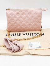 Louis Vuitton Monogram Pink Leather Coussin Shoulder Bag Eb0524woxzsa