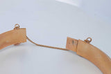 14k Yellow Gold Engraved Hinged Bangle Bracelet 22.1 Grams Eb0626oxxzdu