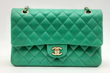 Chanel Quilted Lambskin Double Flap Bag Eb0225iwwpsa