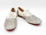 Christian Louboutin Freddy Spiked Oxford In Leather Size 9 Women Fw0926lrxdu