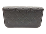 Louis Vuitton Black Monogram Pochette Felicie Handbag Sd0726rzxde