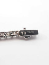 5.5 Cttw Diamond & 14k White Gold Tennis Bracelet 11.1 Grams 7 Inch Fw0926lrxzdu