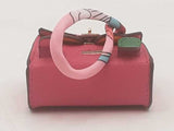 Mini Bag Charm Animated Pink Aa0825csa