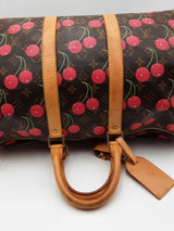 Louis Vuitton X Takashi Murakami Monogram Cerises Keepall 45 Eb0626exzsa