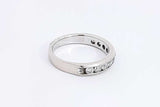 Approx. 0.7ctw Diamond Ring In 14k White Gold 3.4 Grams Size 7.25 Eb1124lrxdu