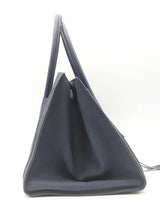 Celine Phantom Navy Blue Leather Luggage Tote Bag Eb0824pxzsa