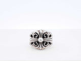 Chrome Hearts Keeper Ring In Sterling Silver 20.3 Grams Size 10.5 Fw0226rzxdu