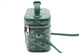 Goyard Goyardine Muse Mini Vanity Case Crossbody In Green Eb0125lexzde