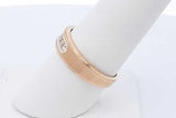 0.1cttw Diamond Ring In 14k Yellow Gold 4 Grams Size 7.5 Eb0926oirde