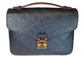 Louis Vuitton Pochette Mettis Marine Rogue Empreinte Blue /Handbag Jg1028lpcrmia