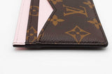 Louis Vuitton Monogram Rose Confetti Tripple Card Holder Eb0726lorde