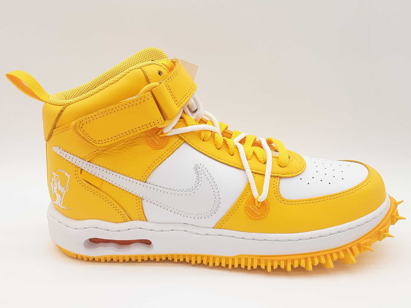 Nike X Off- White Dr0500-101 Air Force 1 Yellow Shoes Size Us 11.5 Do0525lcxde