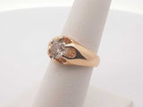 1.05ctw Diamond 14k Yellow Gold 8.3 Grams Ring Size 6.5 Sd0525izxsq