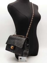 Chanel Quilted Lambskin Medium Classic Double Flap Handbag Aa0526lrzxsa