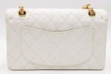 Chanel Classic Double Flap White Quilted Caviar Shoulder Bag Eb0726orxzsa