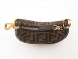 Fendi Jacquard Vitello Grace Ff 1974 Mini Fendigraphy Hobo Bag Sd0425wrzsa